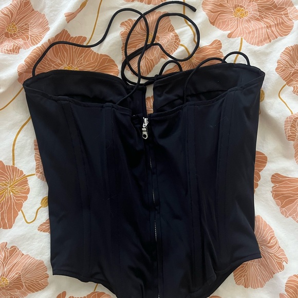 Miaou black corset top - Picture 2 of 4